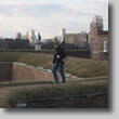 liz on the ramparts